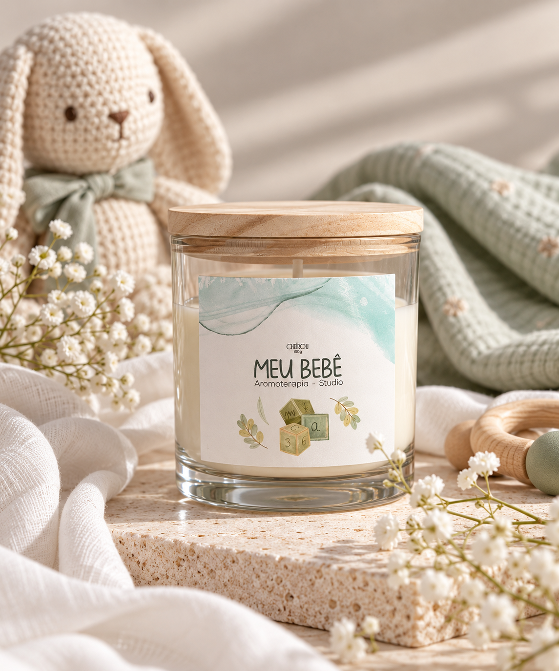 Vela Meu Bebê 150g